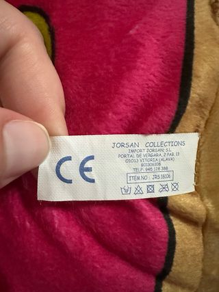 Cojín Rosquilla Rosa