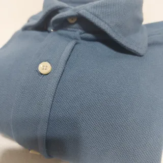 Camisa Piqué azul