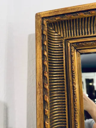 Tocador Vintage Estilo Luis XV/ Espejo