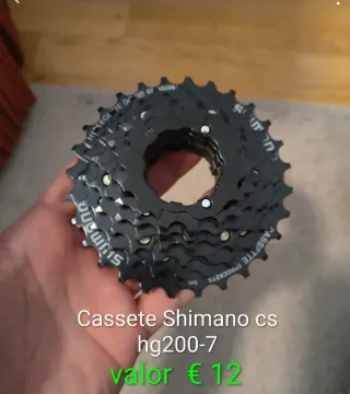 Cassete Shimano HG200-7