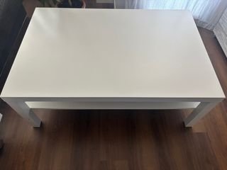 Mesa de centro blanca moderna