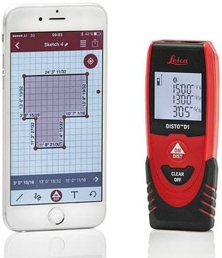 Leica DISTO D1 – Telémetro láser con Bluetooth