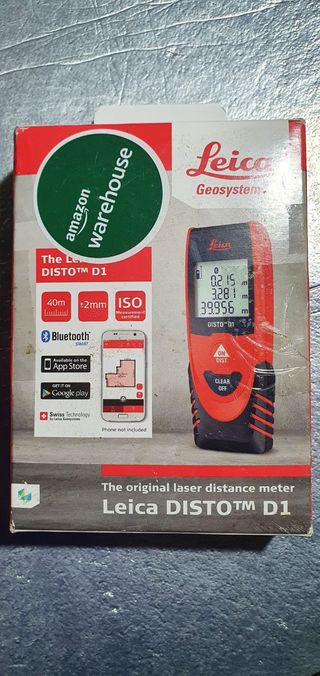 Leica DISTO D1 – Telémetro láser con Bluetooth