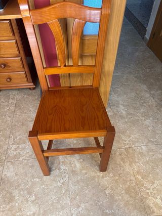 Escritorio de madera