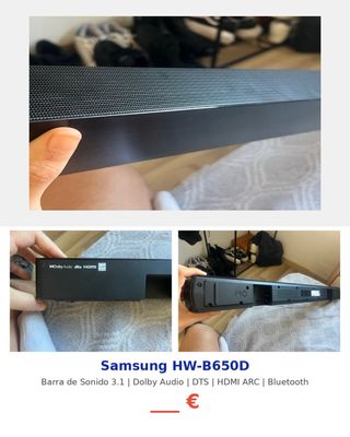 Samsung HW-B650D Barra Sonido 3.1 HDMI