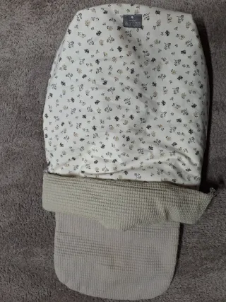 Saco carro bebe para capazo Uzturre floral
