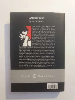Amphitryon. Premio Primavera de Novela 2000