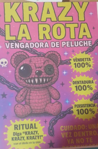 Peluche Krazy La Rota Anti-Bullying