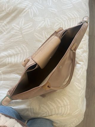 Bolso Longchamp Rosa Beige