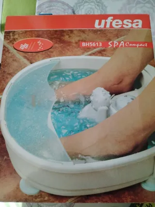 Masajeador de pies ufesa spa compact, perfecto