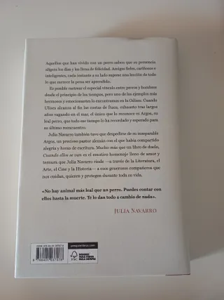 Libro " Cuando ellos se van" Julia Navarro