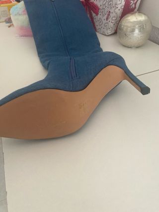 Botas altas vaqueras tacón aguja Talla 37 Nuevas