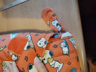 Cama para Perro Snoopy Roja