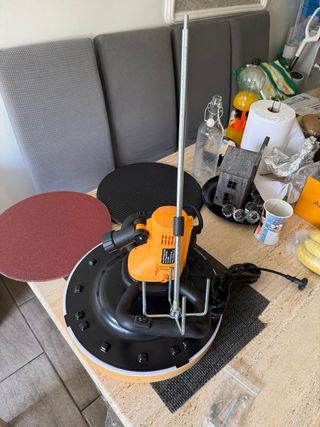 Lijadora/Batidora Hormigón Pintura Yeso 1680W