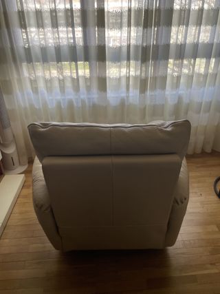 Sillón relax piel natural reclinable muy cómodo