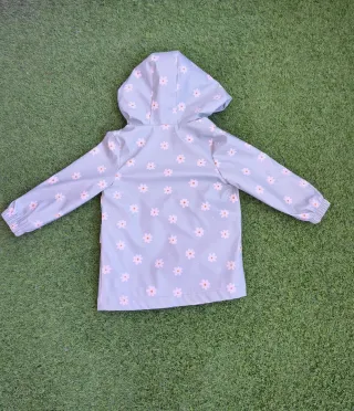 Chubasquero niña T4 floral