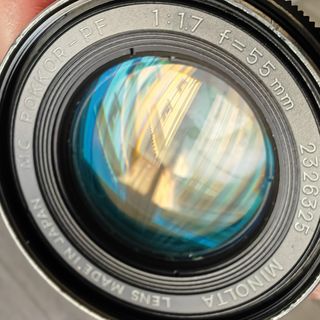 Minolta rokkor 55mm 1.7 rokkor-pf