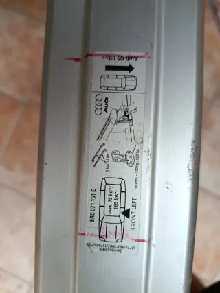 Puerta aluminio 1250x2560