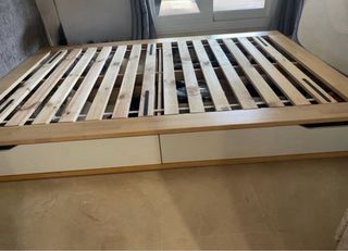 Estructura Cama Mandal 160x200 IKEA (COMO NUEVA)