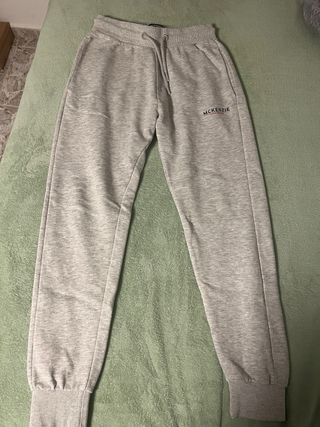 pantalón de chandal gris mckenzie talla M