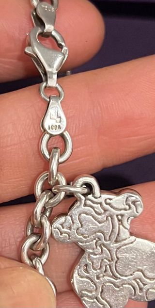 pulsera de tous de plata