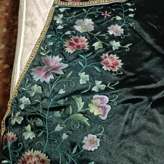 Capote de paseo bordado