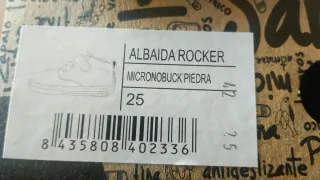 Zapatos de bebé Feroz modelo albaida Rocker.