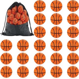 Mini balones de baloncesto, 24 unidades, juguetes