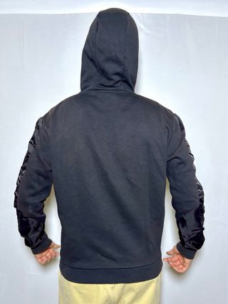 Sudadera Ellesse Negra Talla L Detalles Satinados