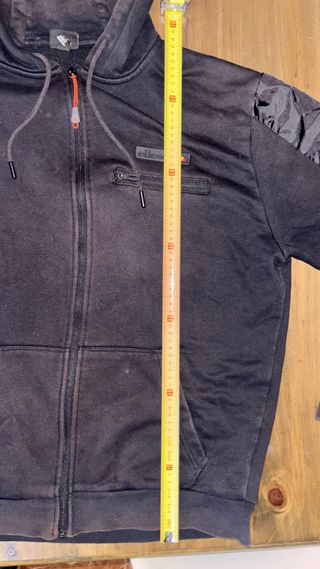 Sudadera Ellesse Negra Talla L Detalles Satinados