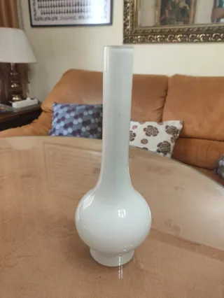 Chimenea de quinke de opalina blanca