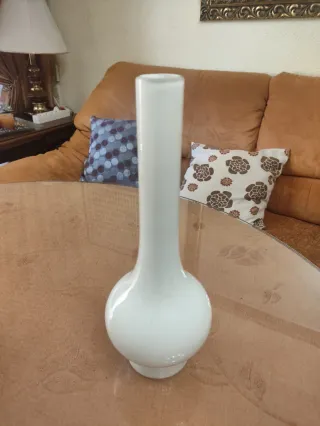 Chimenea de quinke de opalina blanca