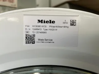 Lavadora Miele NUEVA