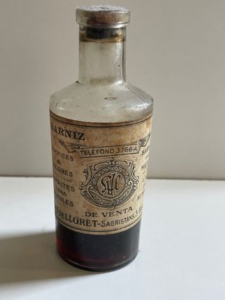 Vecchie bottiglie da farmacia