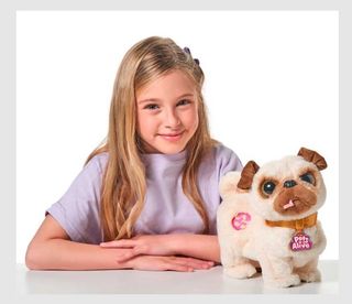 Perrito Pets Alive Poppy Pug Baila y gira.