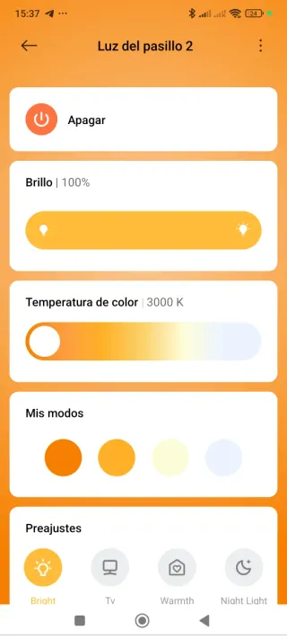 Luz inteligente empotrada Philips