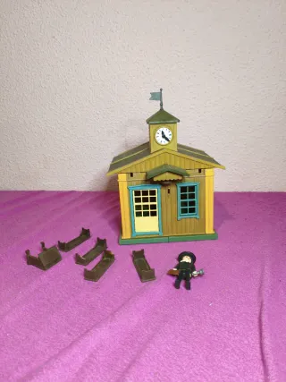 Lote Iglesia Playmobil con accesorios