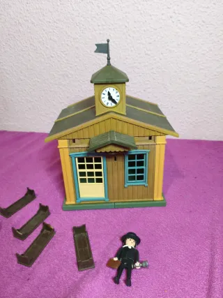 Lote Iglesia Playmobil con accesorios