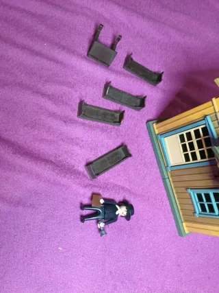 Lote Iglesia Playmobil con accesorios