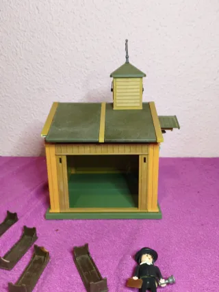 Lote Iglesia Playmobil con accesorios