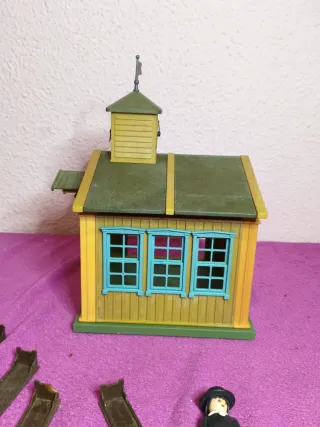 Lote Iglesia Playmobil con accesorios
