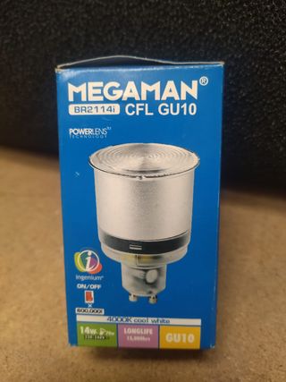 Bombilla Megaman BR2114i CFL GU10