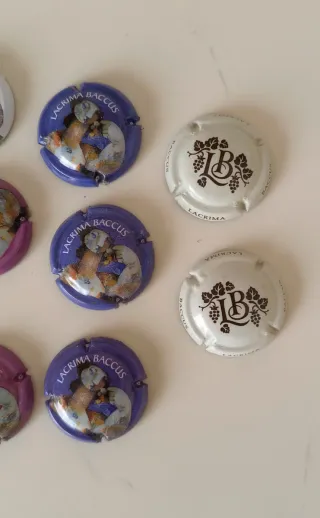 Chapas de Cava Lacrima Baccus