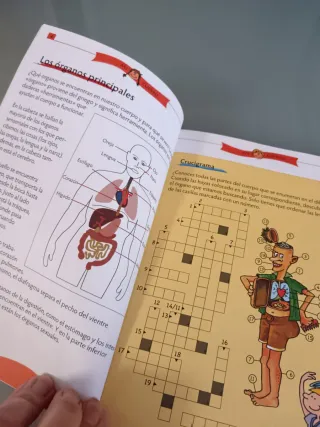 Libro descubre y aprende: mi cuerpo