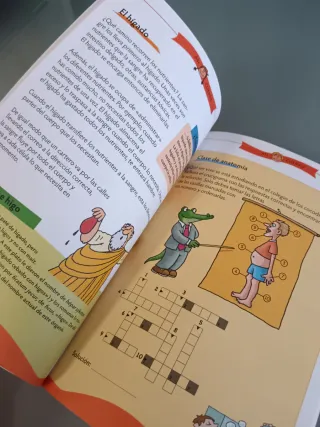 Libro descubre y aprende: mi cuerpo