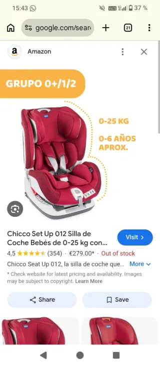 Silla de coche Chicco Set Up 012