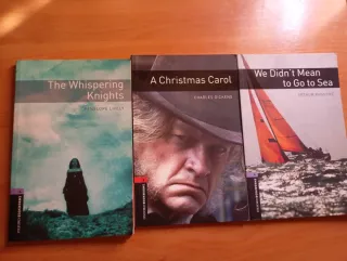 Lote 3 novelas cortas inglés