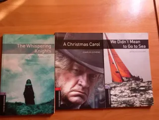 Lote 3 novelas cortas inglés