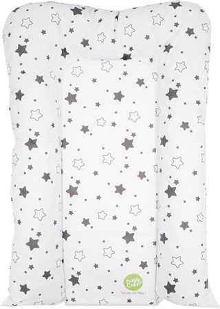 babyCalin Cambiador Copos de nieve Gris Estrellas