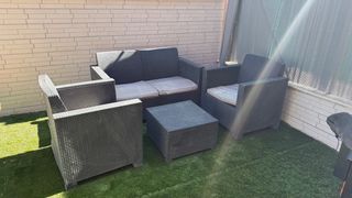 Conjunto muebles jardin